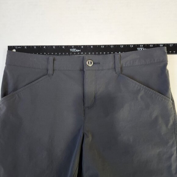 Patagonia Quandary 5" Shorts Women's 8 Forge Gray Nylon Stretch Hiking Outdoor - Picture 7 of 10